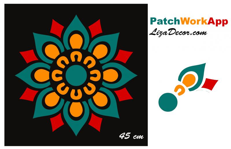 Patchwork Mandala Application 