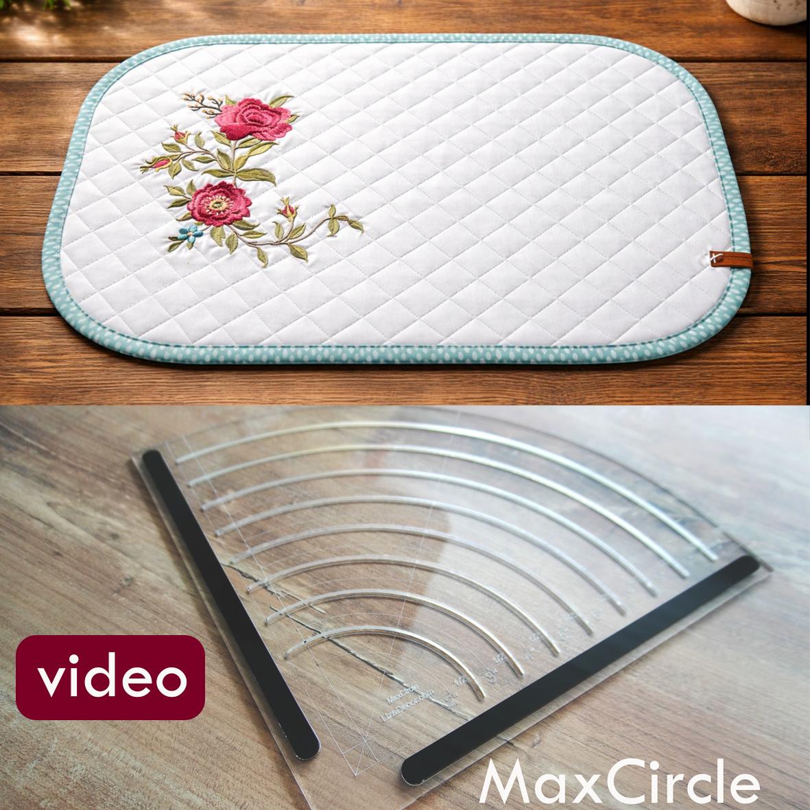 MaxCircle – kruhové pravítko 10,5