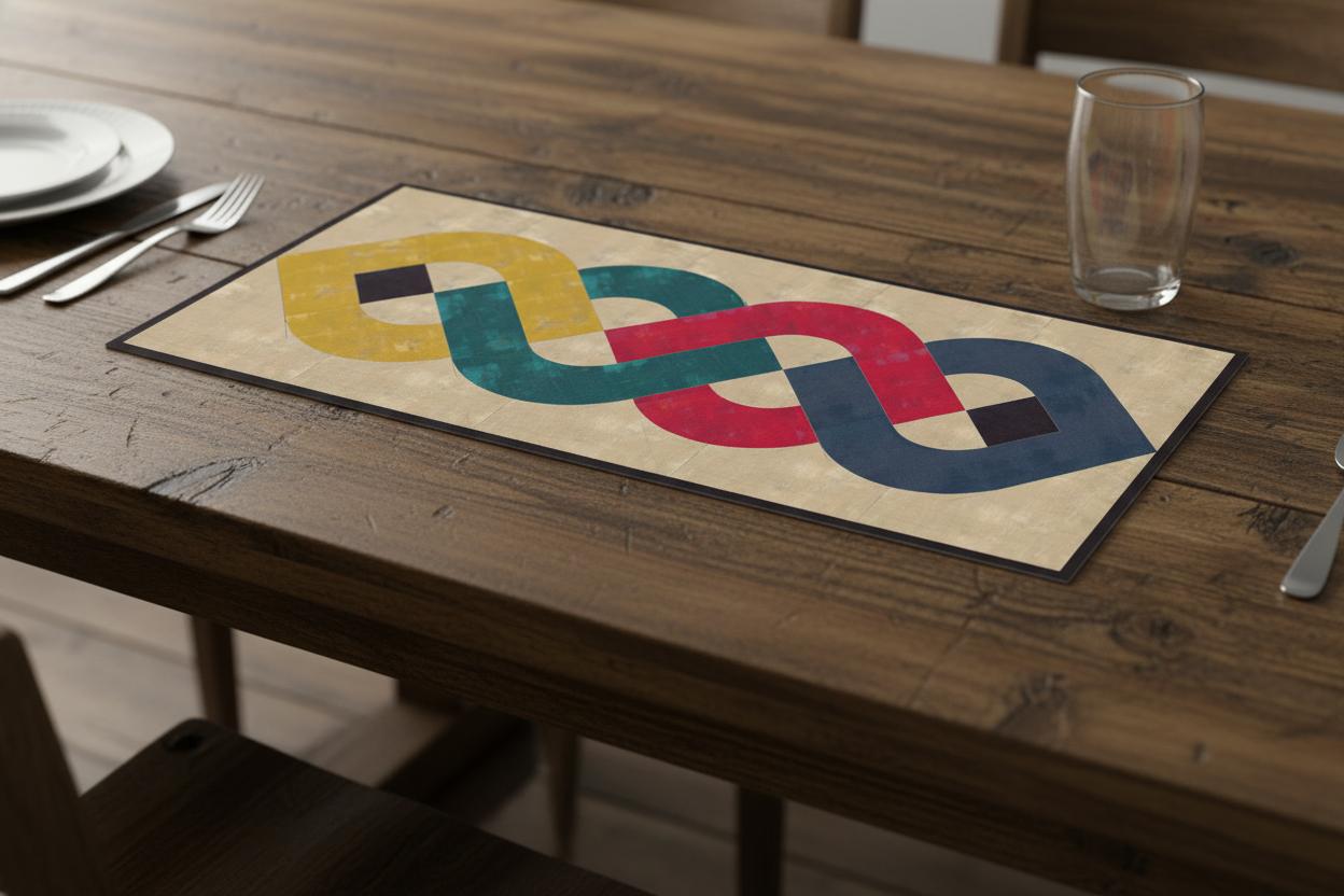 Šablona DP Rainbow & Drunkard’s Path – 2,5″ (sada 4 ks)