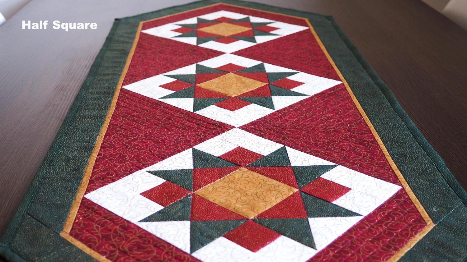 Patchwork Lineal Half Square (Dividieren Quadrate) - Neon