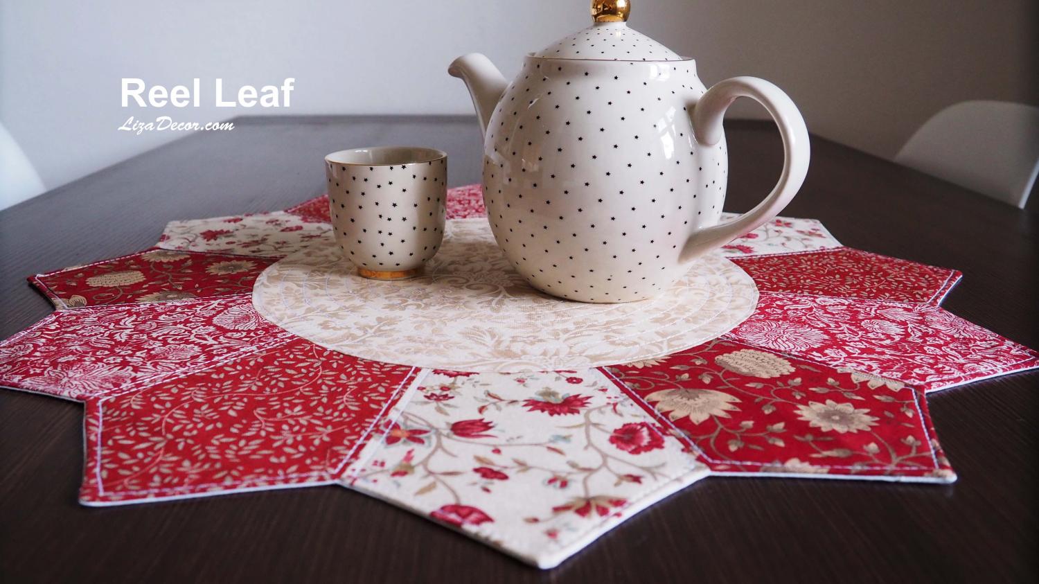 Patchwork templates Reel Leaft