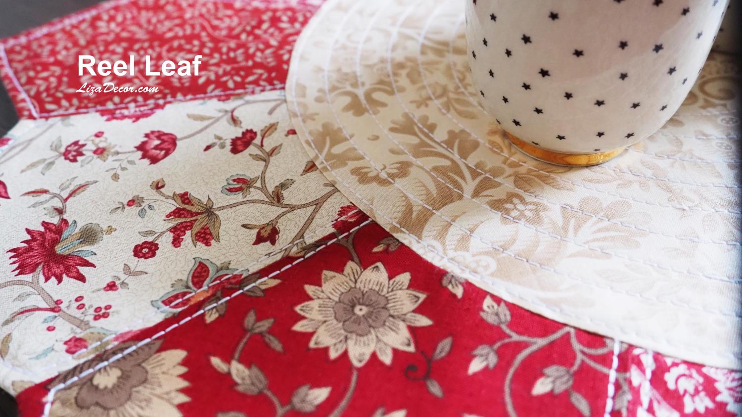 Patchwork templates Reel Leaft
