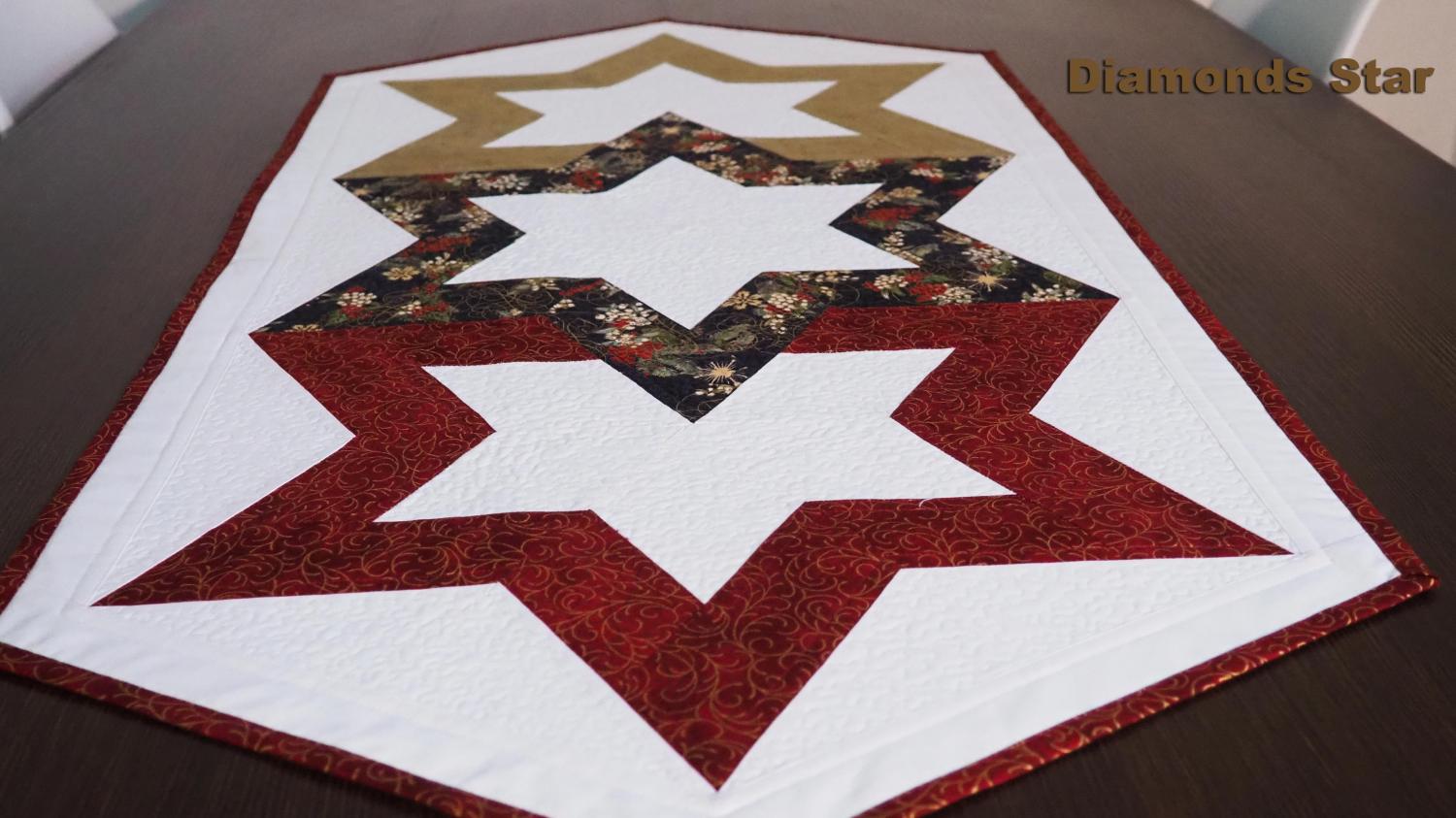 Patchwork Ruler Diamonds 8,5 inch