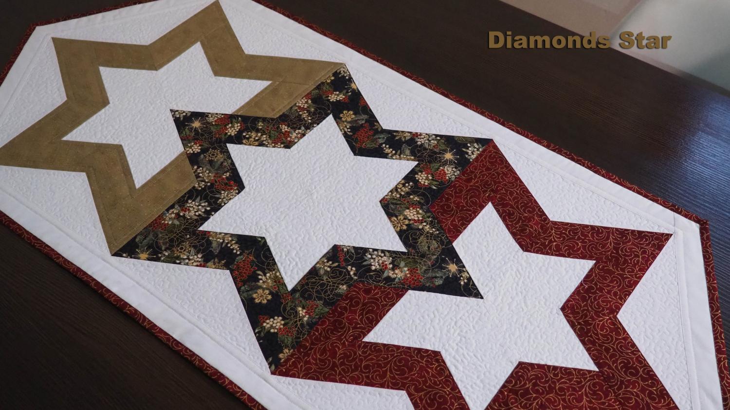 Patchwork Ruler Diamonds 8,5 inch