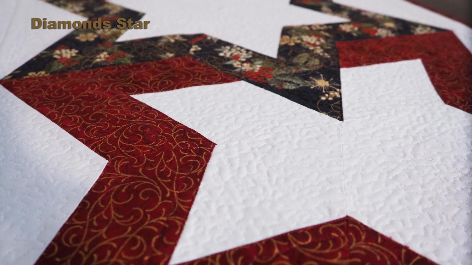 Patchwork Ruler Diamonds 8,5 inch
