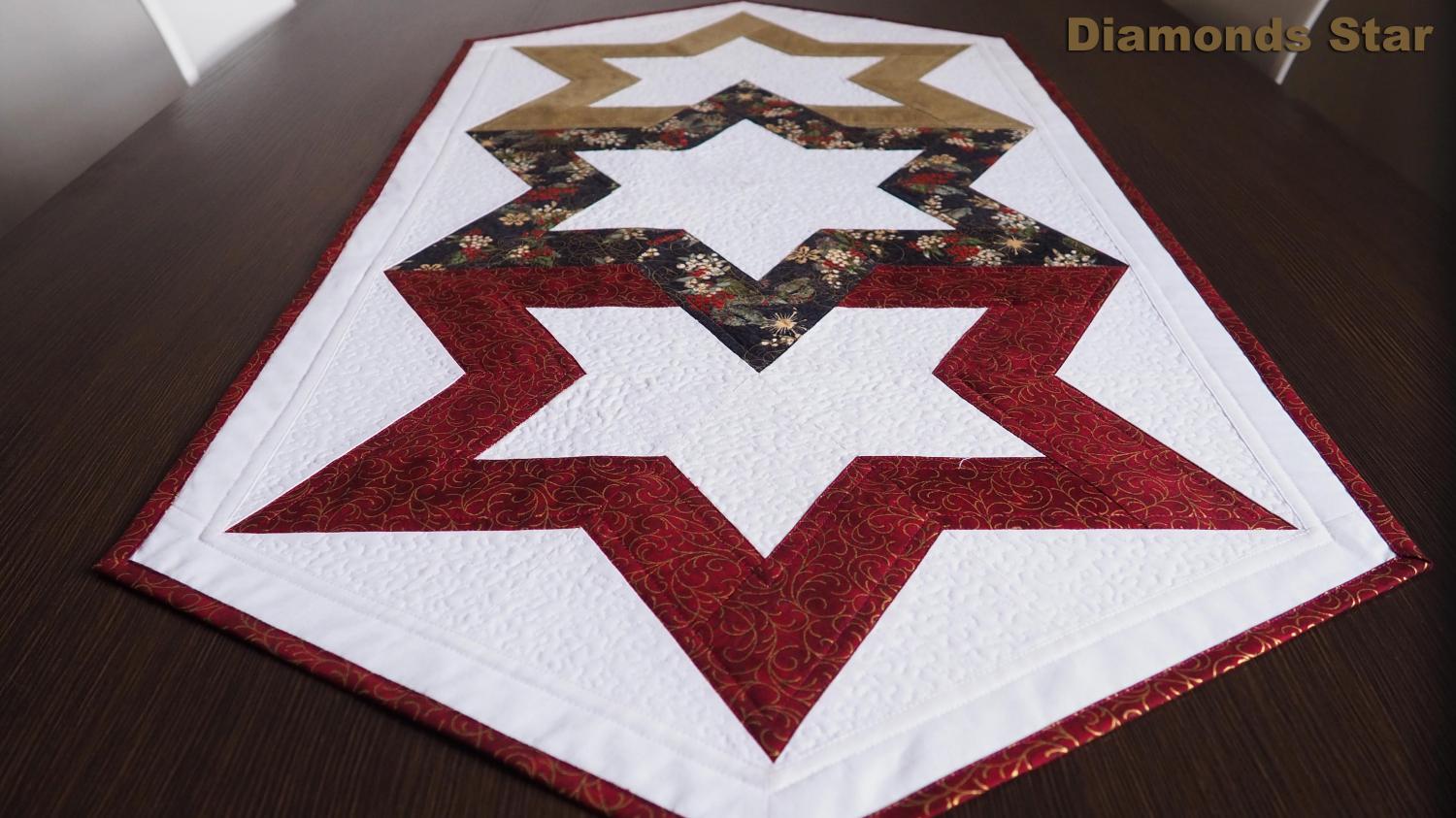 Patchwork Ruler Diamonds 8,5 inch
