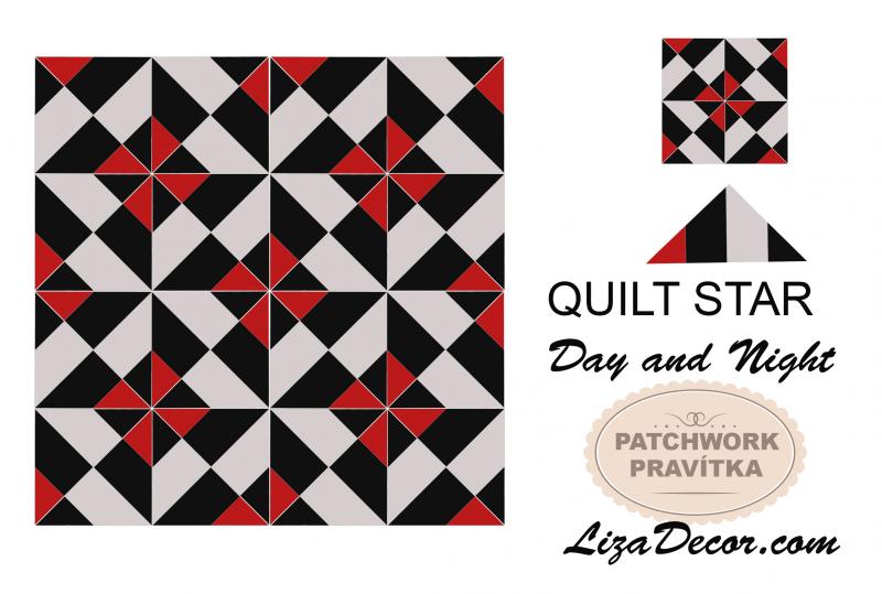Patchwork templates Day and Night