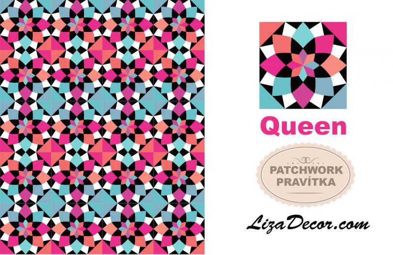 Patchwork schablonen Queen