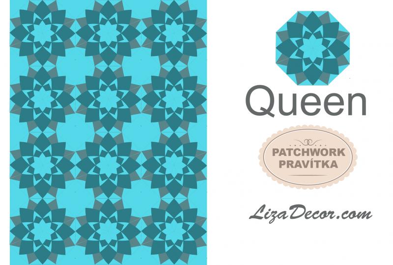 Patchwork schablonen Queen