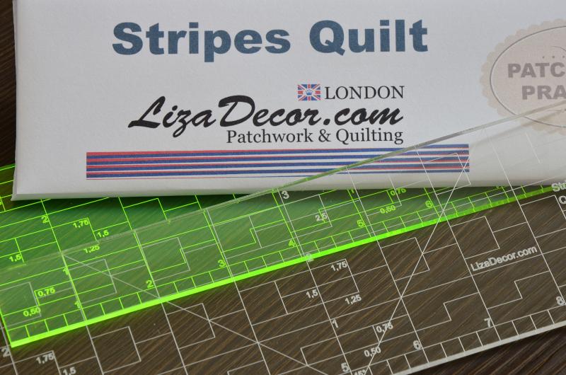 Quiltovací pravítko Stripes Quilt 