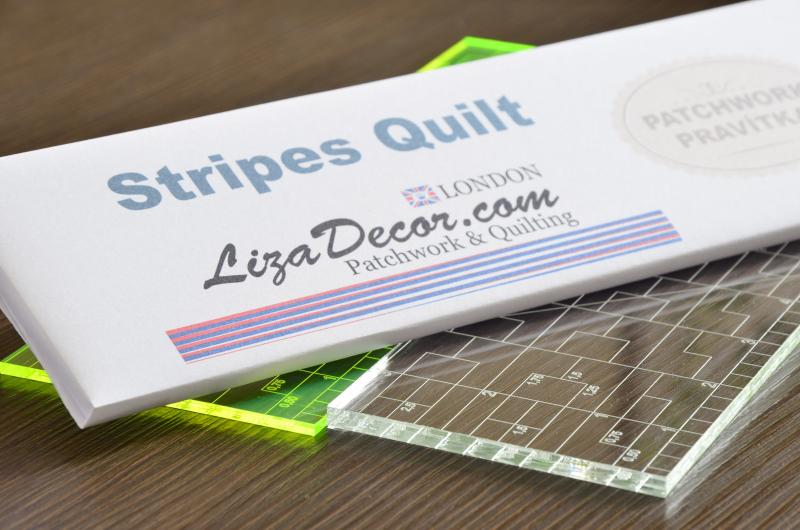 Quiltovací pravítko Stripes Quilt 