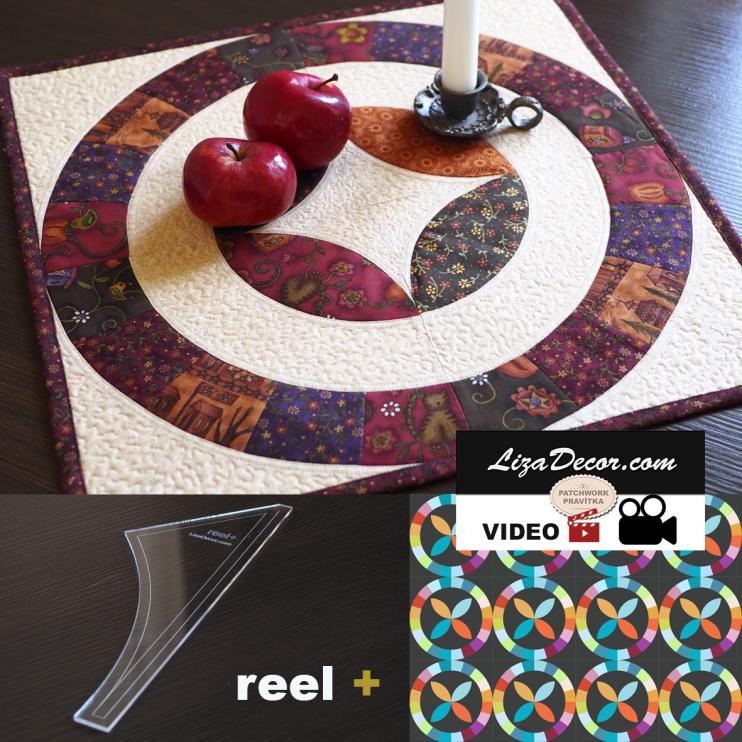 Schablonen zum Nähen von Quadraten Reel Plus
