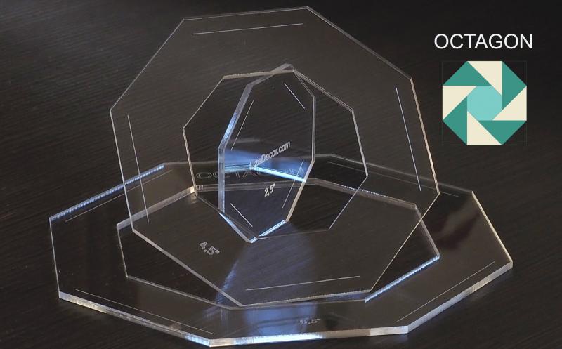 Patchworková šablona Octagon 