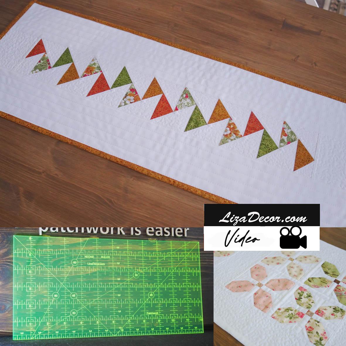 Patchwork NEONE Ruler 12x6 Inch