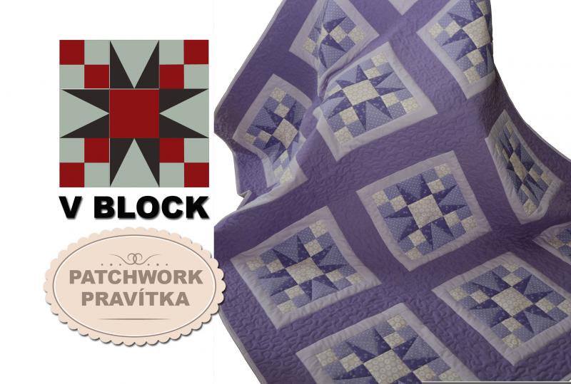 Patchwork Lineal V Block 