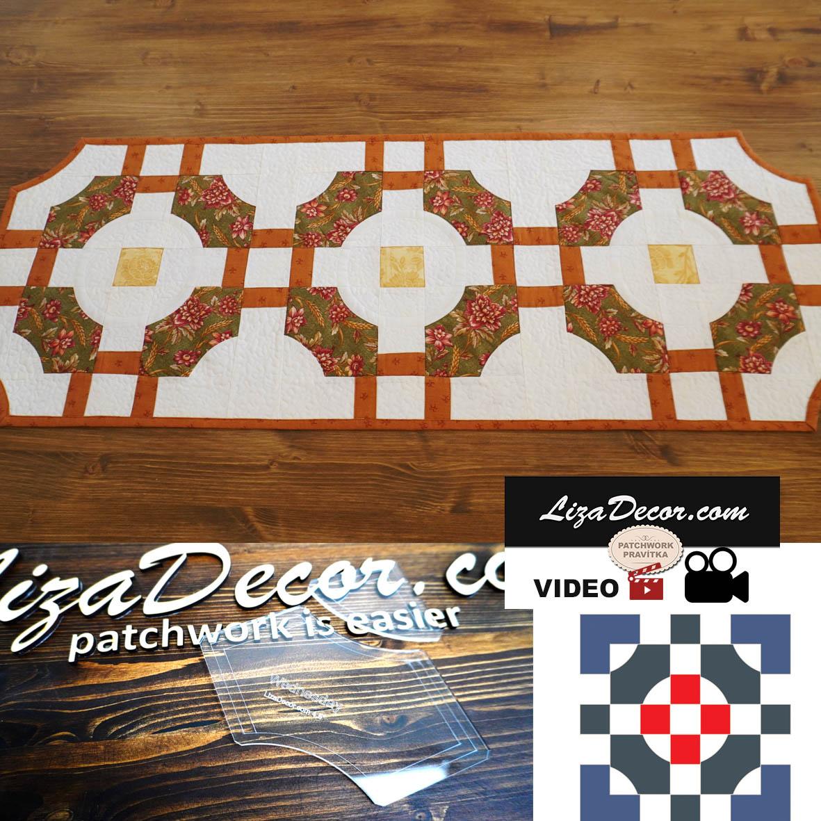 Patchwork Schablonen WednesDay