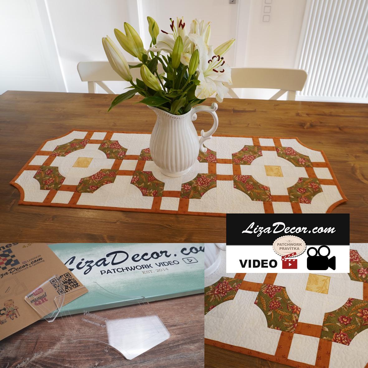 Patchwork Schablonen WednesDay