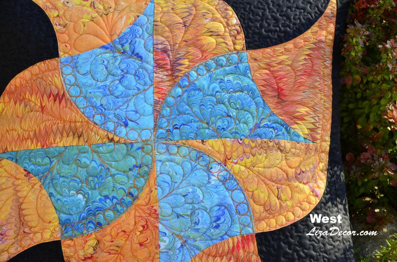 Patchwork schablone WEST (Clamshell)