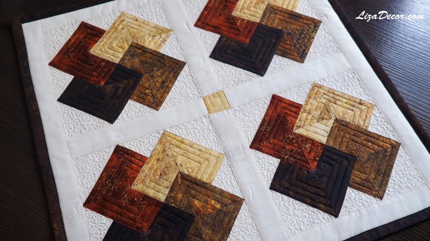 Patchwork Lineal Half Square (Dividieren Quadrate) - Neon